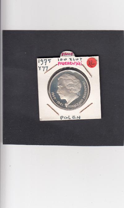 Beschrijving: 100 Zlot  PADEREWSKI